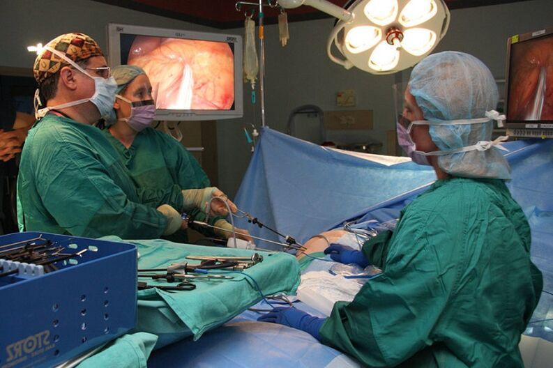 Cirurgia para prostatite